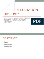 Case Presentation Rif Lump