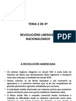 Tema 2 de 4º Revolucións Liberais e Nacionalismos
