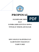 Proposal Dan Juknis Lomba Mipa 2022 JADI