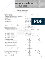 Práctica Dirigida de Álgebra