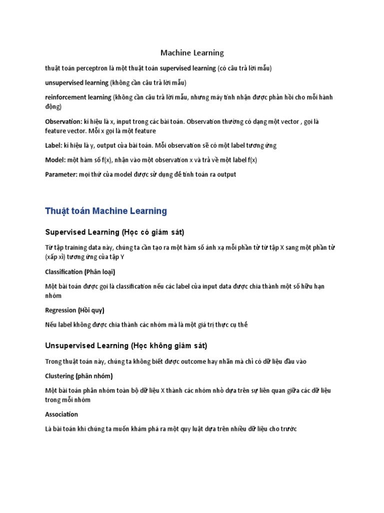 Machine Learning | PDF