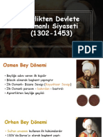 Beylikten Devlete Osmanlı Siyaseti PDF