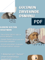 Gücünün Zirvesinde Osmanlı