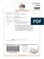 Certificado matrimonio Jorge Vega-Nelia León divorcio 1987