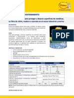 Acrilica Base Solvente para Mantenimiento