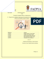 Evaluación métodos control interno