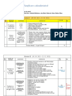 Planificare calendaristică MATEMATICĂ 2022-2023, clasa a III-a