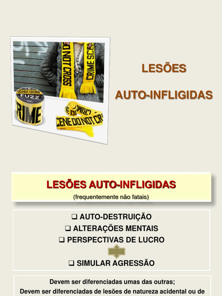 LesÃ Es Auto Infligidas | PDF