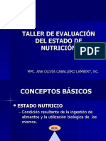 Evaluación nutricional