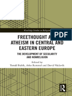 (Routledge Studies in Religion) Tomáš Bubík (Editor), Atko Remmel (Editor), David Václavík (Editor) - Freethought and Atheism in Central and Eastern Europe