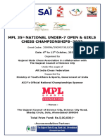 AICF 35th National Under-7 Open & Girls Chess Championships