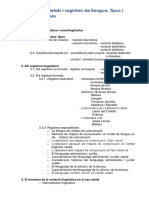 Tema 31. Varietats I Registres de Llengua. Tipus I Característiques