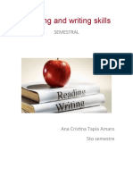 Reading and Writing Skills Ana Cris