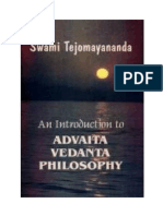 An Introduction To Advaita Vedanta Philosophy