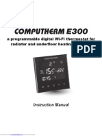 Computherm: A Programmable Digital Wi-Fi Thermostat For Radiator and Underfloor Heating Systems
