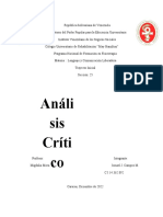 Analisis Critico