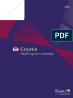 Croatia - Health System Summary 2022