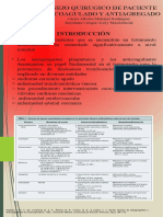 Protocolo Manejo de Pacientes Antiagregados y Anticoagulados CM
