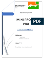 Mini Projet VRD: Assinissement