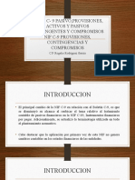 Nif C 9 Provisiones Contingencias y Compromisos