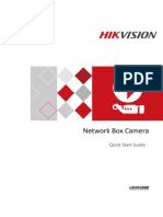 Quick Start Guide of Network Box Camera - 28xx