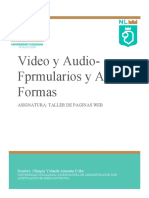 Video Audio Formularios API