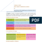 Tema 1 Lengua 4ºeso Niveles de La Lengua. El Texto