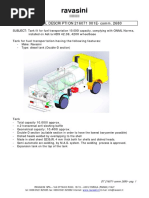 Technical Description Fuel Tank Iveco Astra