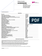 Beneficios: Datos Del Viaje Datos Del Plan