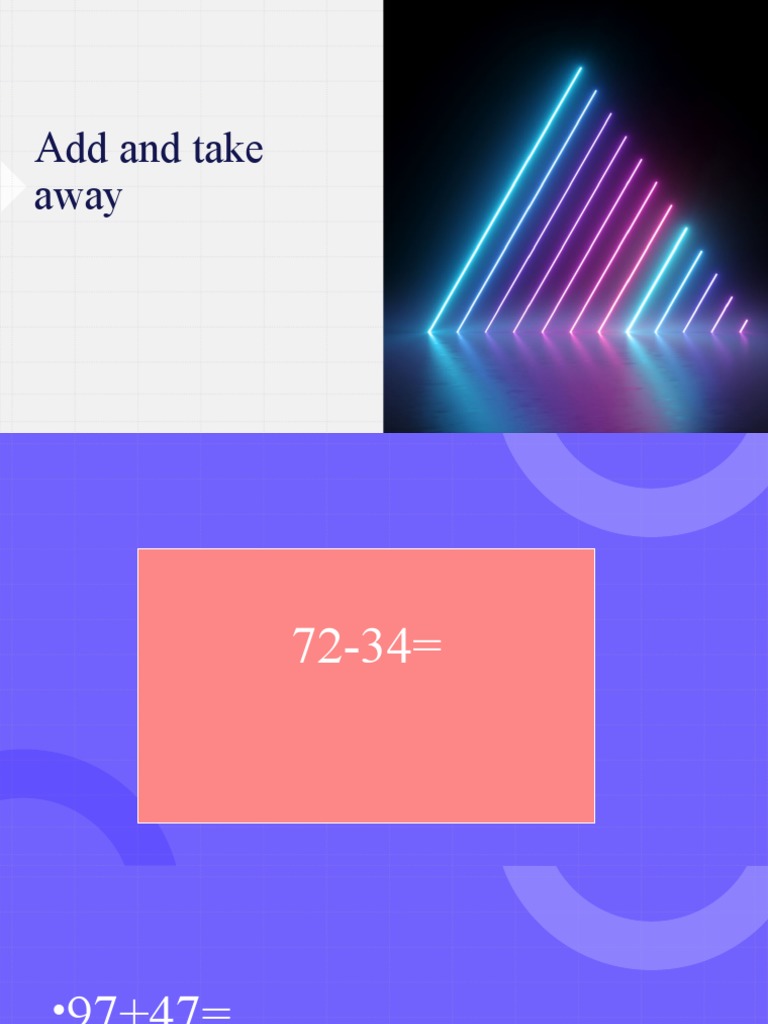 Add and Take Away | PDF