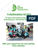 Fundraising Notes 2016