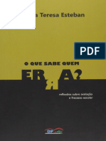 Quem Erra? Reflexões sobre Avaliação e Fracasso