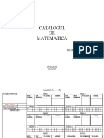 Catalogul Profesorului Pe Module