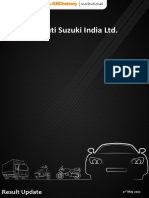 Maruti Suzuki India 030522 KR