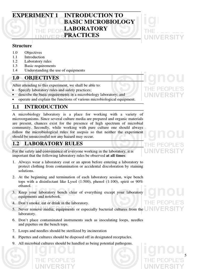Practical exercises pdf growth medium staining