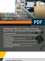 Konsep Job Order Costing & Process Costing