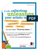 Reflections. Diversity Means. Flyer 2011-2012 FINAL