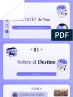 Itinerario de Viaje - Proyecto PFAV