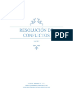 Resolución de conflictos parte V