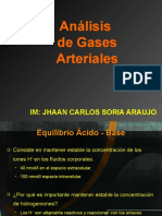 Análisis de Gases Arteriales: Im: Jhaan Carlos Soria Araujo