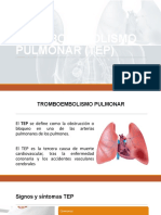 Tromboembolismo Pulmonar (Tep)