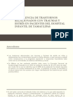 PREVALENCIA DE TRASTORNOS RELACIONADOS CON TRAUMAS Y FACTORES