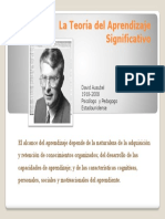 Alcance Del Aprendizaje Significativo - Ausubel PDF