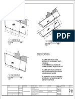 Carport Plan Isometric Plumbing: Specifications