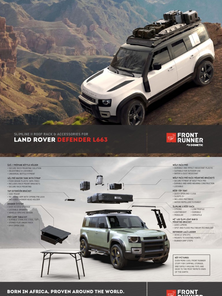 Defender L663: Land Rover | PDF | Equipment | Manufactured Goods