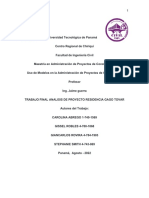 Proyecto Final Uso de Modelos Pma