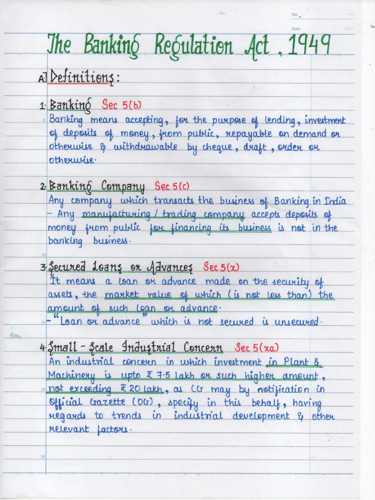 Banking Regulation Act 1949 PDF