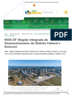 RIDE-DF (Região Integrada de Desenvolvimento Do Distrito Federal e Entorno)