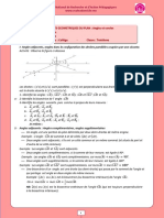 Maths 3e ANGLES ET CERCLES