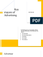 The Five Key Players of Advertising